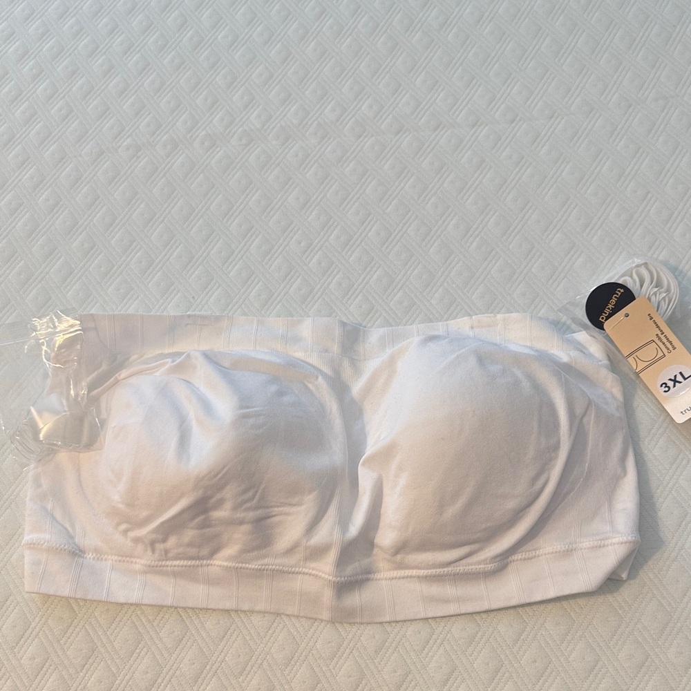 Elegant White Bandeau by Just Love